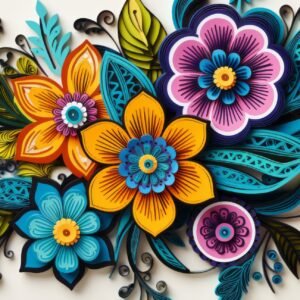 Example Your Photo Flower Postcard